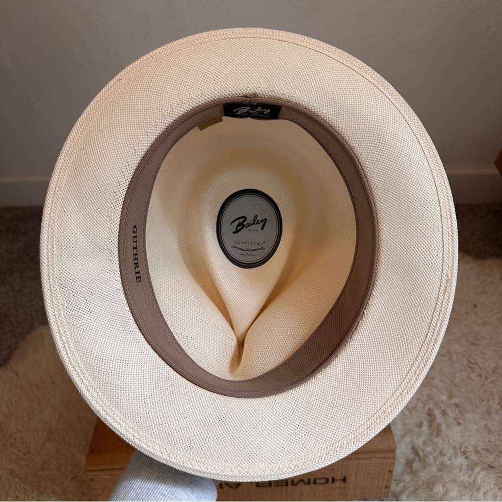 Bailey Of Hollywood Cream Fedora Suntino Toyo XL - Picture 5 of 9